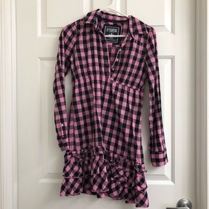 VS Pink Blinged Plaid dress